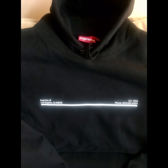 New SUPREME SOCIETY Black//Red Hoodie Jacket MEN Size XXXL***